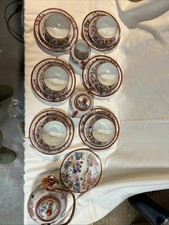 Teeservice China 6 teilig mit