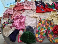 XXL Großes 40tlg. Babypaket Mädchen GR. 56-68 Strampler Hosen Jacken Plus Gratis