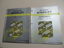 Schaltpläne Werkstatthandbuch Toyota Starlet P8 1,0L 1,3L  1,5L