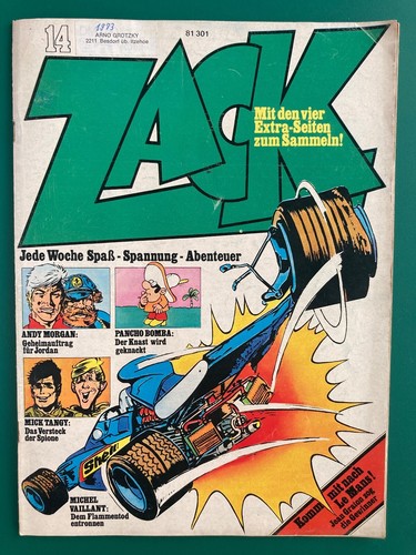 Zack comic heft - /, 1973