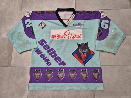 Selber wölfe game worn trikot - game,