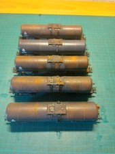 H0 Roco (46191?) 5x VTG Kesselwagen "patiniert" ohne OVP