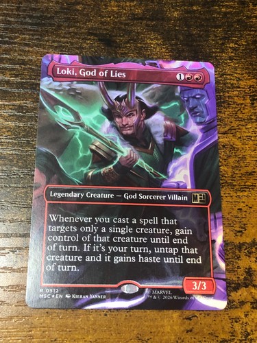 Mtg marvel super heroes - mtg, loki