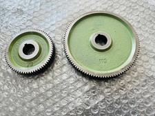 Weiler Primus original Wechselrad Z 110/ Z70  Zähne Modul 1 Zahnrad Drehmaschine