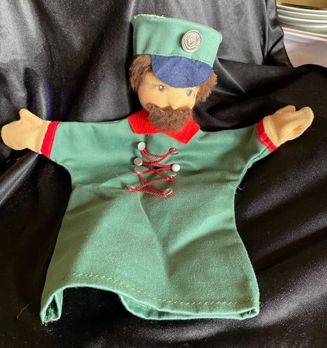 Handpuppe polizist gefertigt - -,