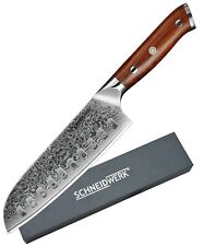Santoku Küchenmesser Damast