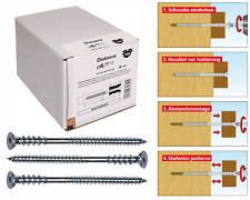 Justierschraube TOX Distance 6x 60, 80, 100, 120, 145mm Länge Distanzschrauben
