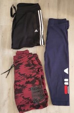 3 Sporthosen (S/M) Adidas Fila Uncle Sam