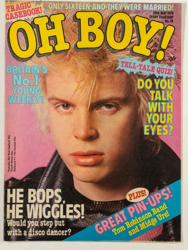Billy idol tom robinson band - robinson,