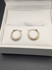 Ohrringe 333 Gelb- und