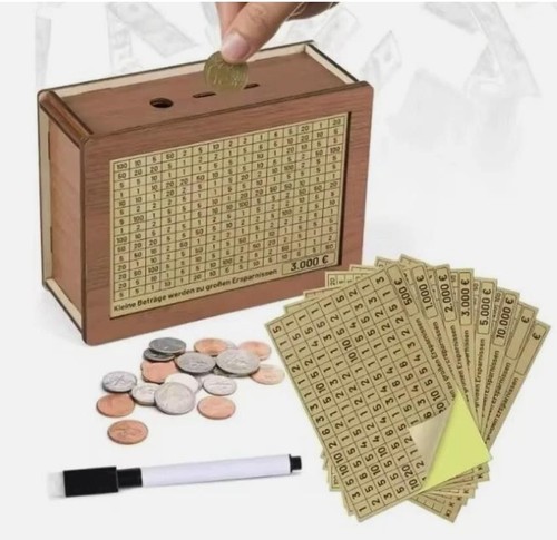 Spardose holz sparschwein mit - spardose,