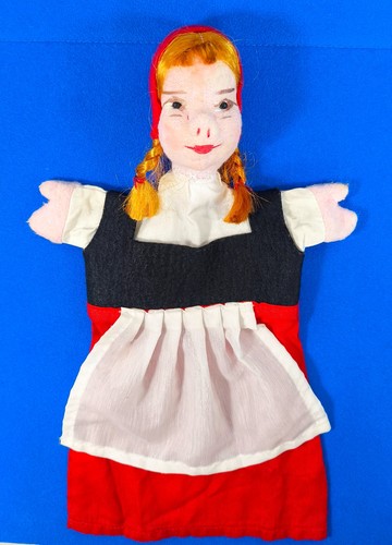 Handpuppe rotkäppchen - handpuppe,