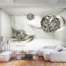 Grau Kugeln Diamant Abstrakt