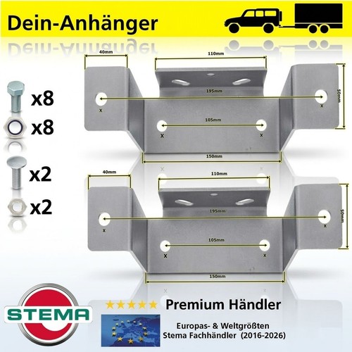 Halterung für abstellstützen - halterung,