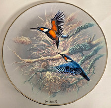 Rosenthal-Eisvögel- Tellernr.: 5321C, 1. Ausgabe Juwelen der Vogelwelt