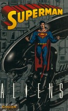 Superman - Aliens - Carlsen (1997) Softcover Zustand 1-2