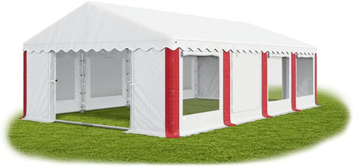 Partyzelt 4x4m weiß - partyzelt,