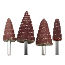 4Stück Kegel schleif kopf 6mm
