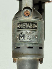 Seltene Metabo Bohrmaschine Type 761 – Vintage Sammlerstück, voll funktionsfähig