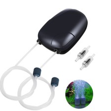 Aquariumluftpumpe Sauerstoffpumpe Luftpumpe Membranpumpe Belüfter DE