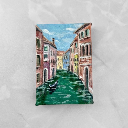 Original mini acrylbild 5x7cm - original,