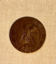 Münze Frankreich 10 Centimes