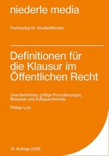 Definitionen für die Klausur