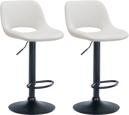 2er set barhocker camden samt - set,