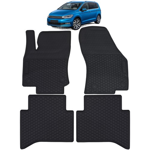 Auto gummi fußmatten schwarz - fußmatten,
