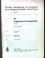 Gmelin handbook inorganic - gmelin,