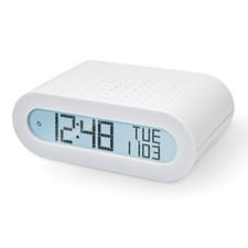 Oregon RRM116 Uhr Wecker mit Radio weiß