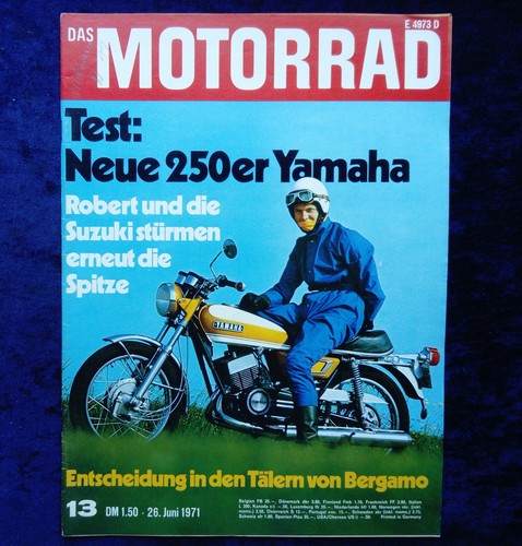Motorrad 1971 test yamaha - motorrad,