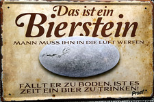 Blechschild, 20 x 30 cm