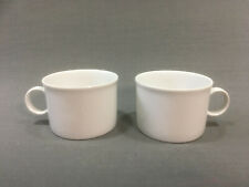 2 Stück Friesland Jeverland Tassen weiss Kaffeetassen zu Porzellan Service