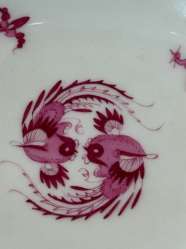 Meissen schale hofdrachen - meissen,