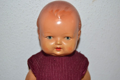 Minerva celluloid puppe - minerva, celluloid-puppe
