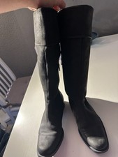 Esprit Weitschaftstiefel 40 Damen Stiefel Weitschaft Lederstiefel Leder