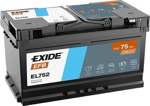 Exide el752 start - exide, start-stop