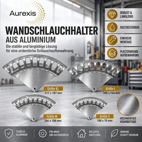 Aurexis wandschlauchhalter - aurexis,