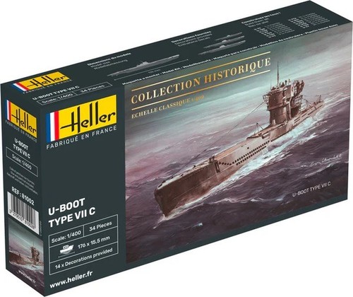 Heller unterseeboot typ vii - typ,