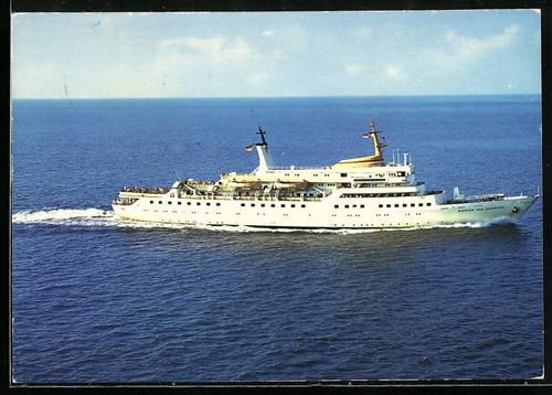 Passagierschiff wappen - ak,