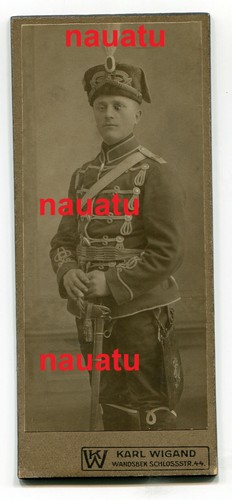 Portrait cdv husaren - portrait, husaren-regiment