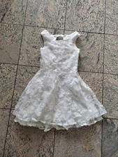 Weißes Kleid Größe 134  C&A Schulanfang Hochzeit Taufe Kommunion