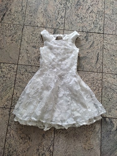 Weißes kleid größe - 134,