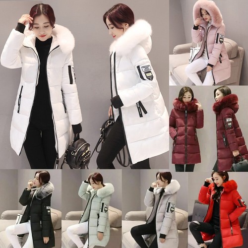 Winter hooded parka damen - parka,