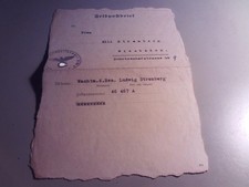 Kleines Konvolut Feldpostbriefe WK II