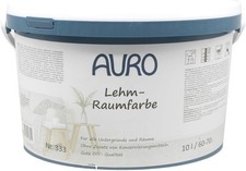 Auro Lehm-Raumfarbe Weiß 10