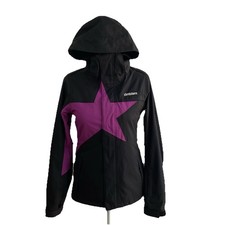 ZIMTSTERN Switzerland Snowy 34 XS Damen SKI SNOWBOARD Jacke Schwarz/Lila TOP #BB