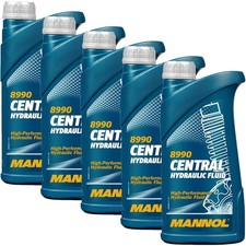 5 LITER MANNOL SERVOLENKUNGSÖL ZENTRALHYDRAULIKÖL GRÜN für VW AUDI SEAT SKODA