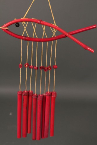 Windspiel bambus klangspiel - windspiel,